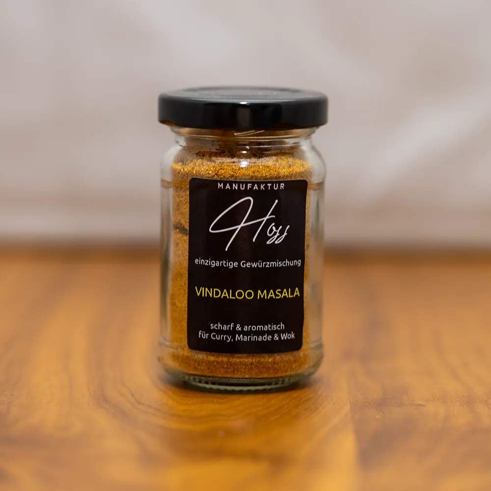 Gewürzmischung Vindaloo Masala (50g Glas)