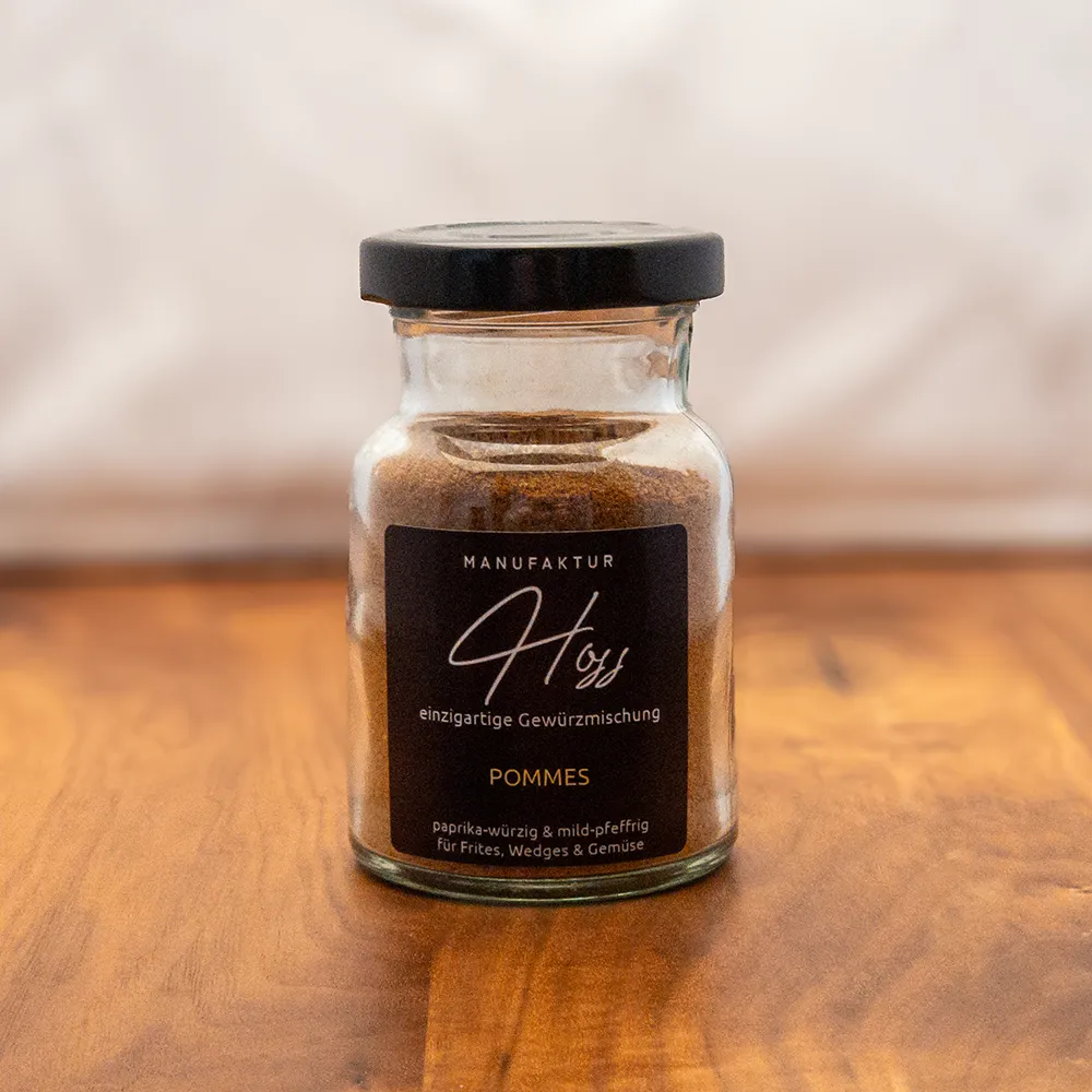 Gewürzmischung Pommes 100g Glas