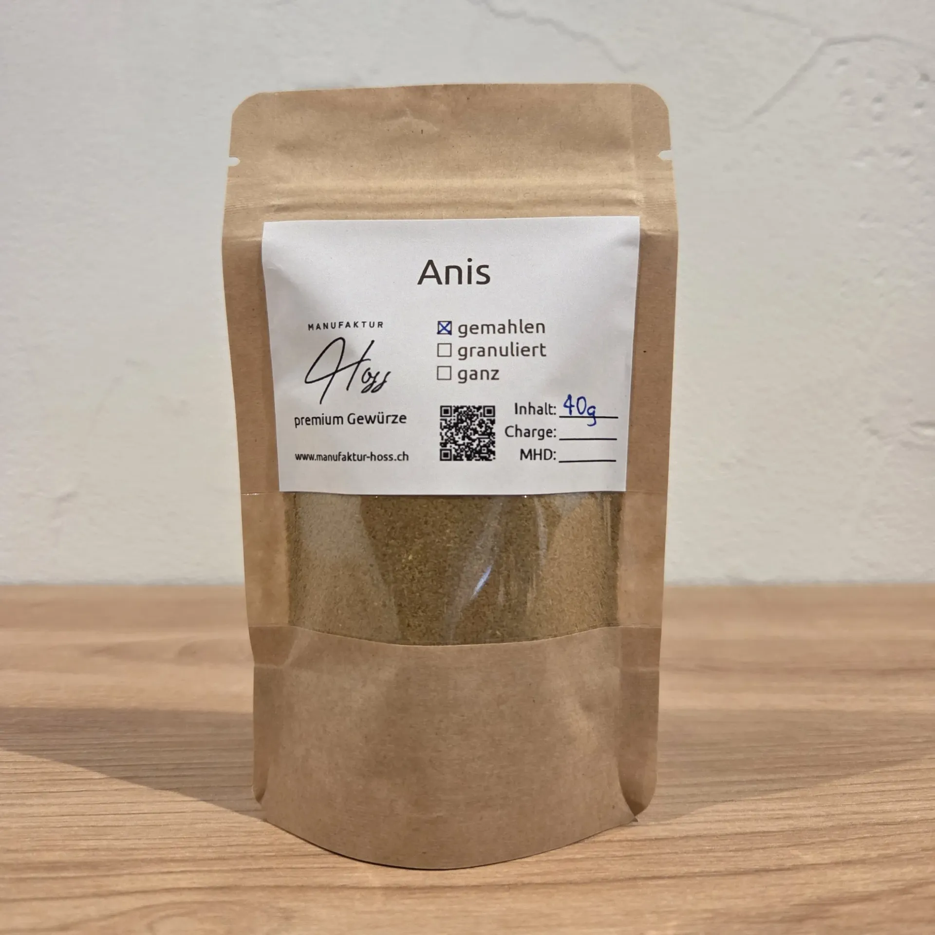 Anis gemahlen