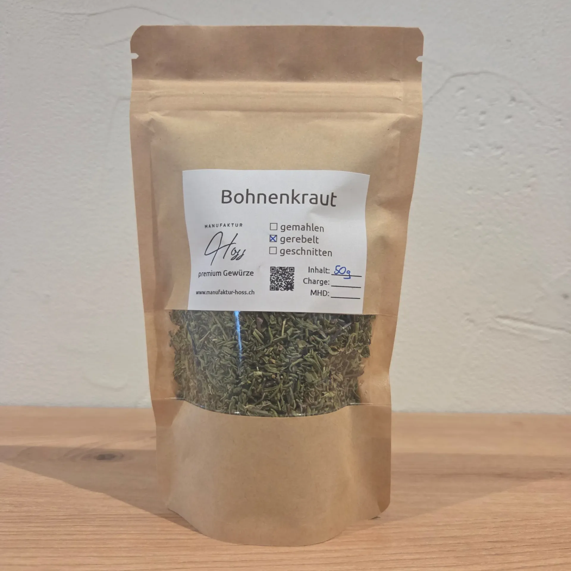 Bohnenkraut gerebelt