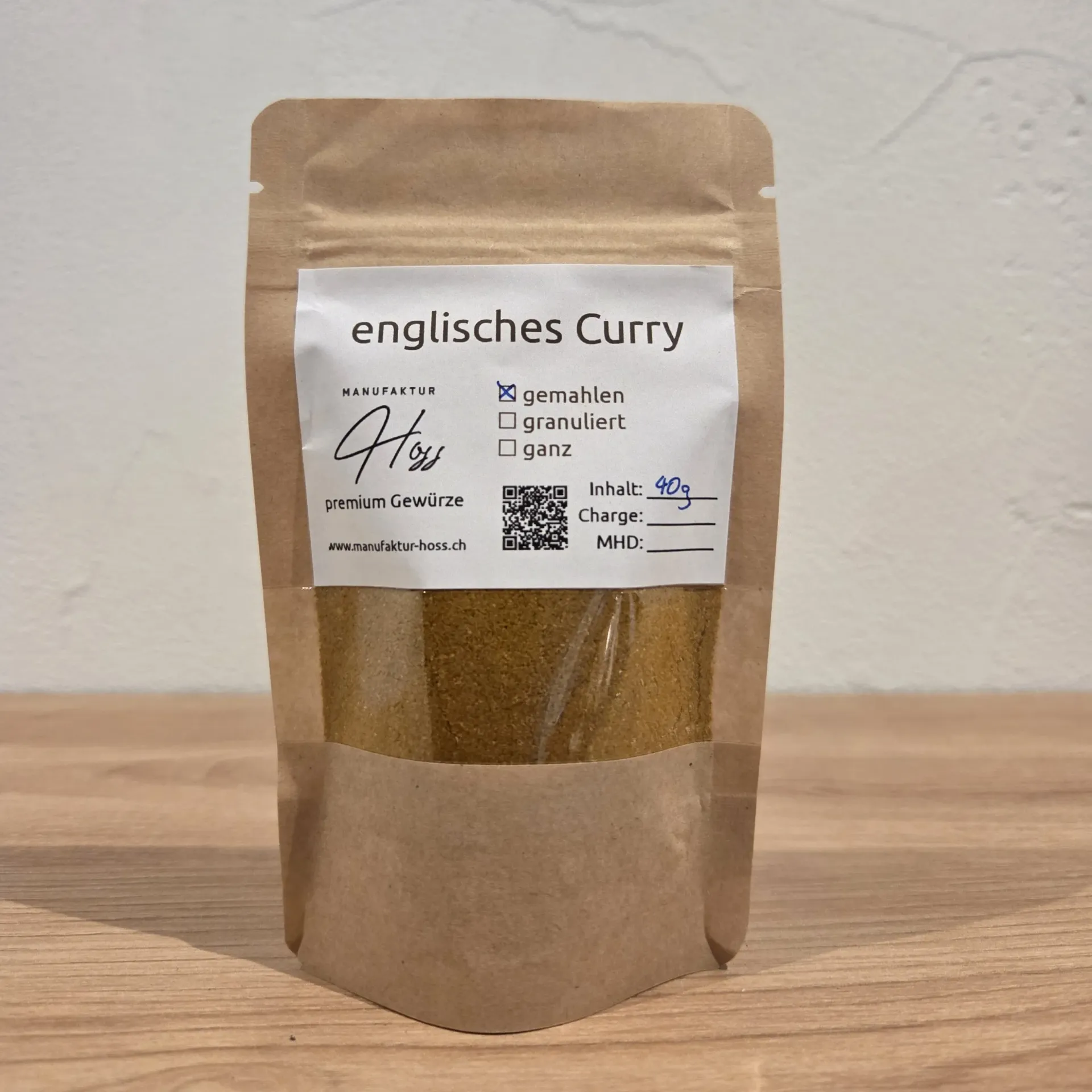 englisches Curry gemahlen