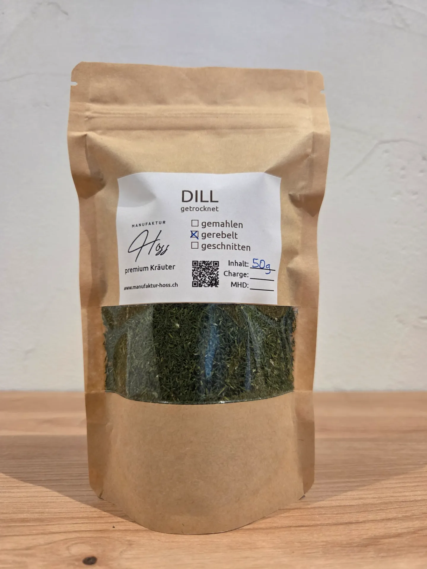 Dill gerebelt