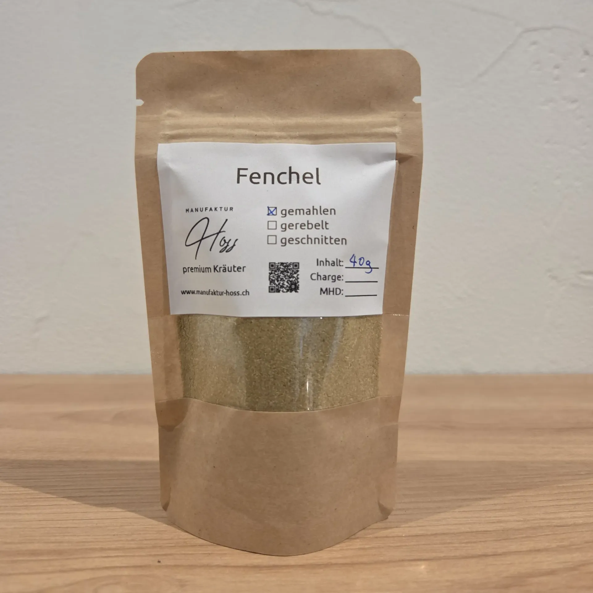 Fenchel gemahlen