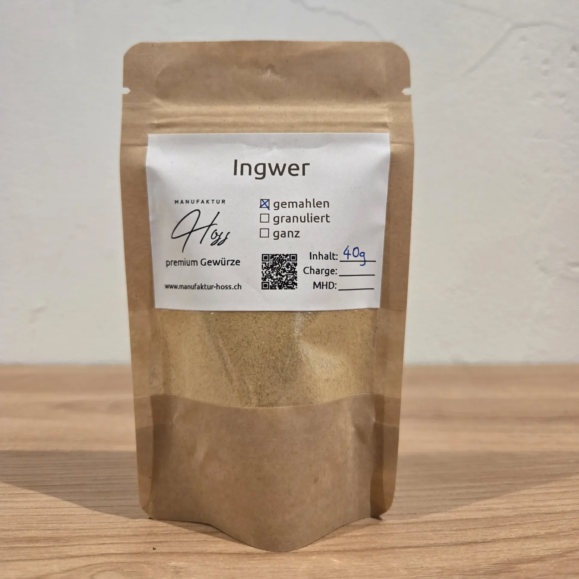 Ingwer gemahlen