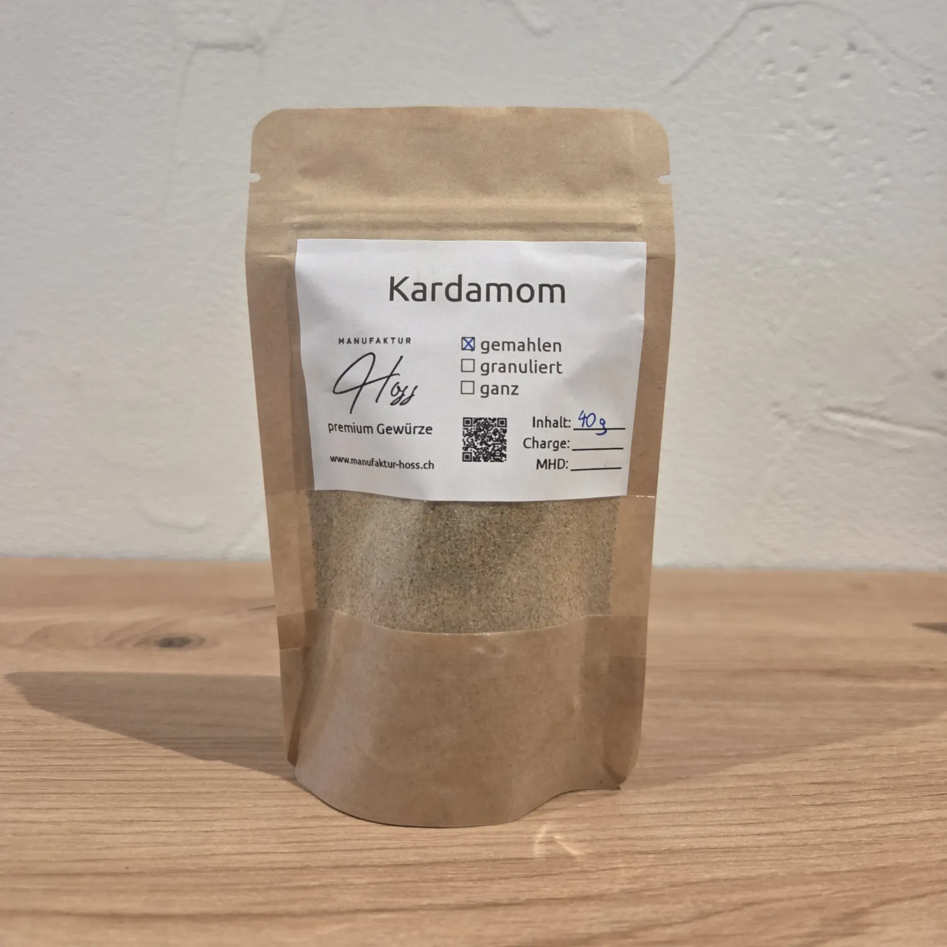 Kardamom gemahlen