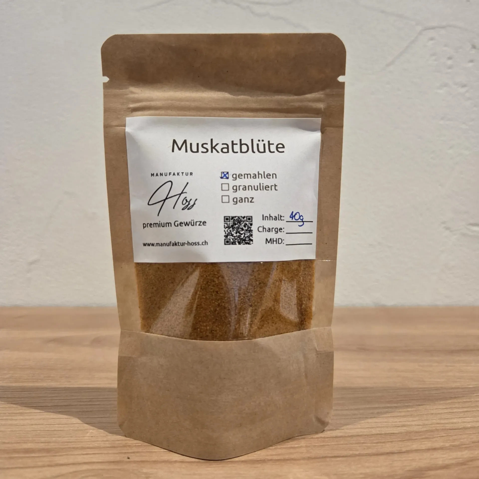 Muskatblüte gemahlen