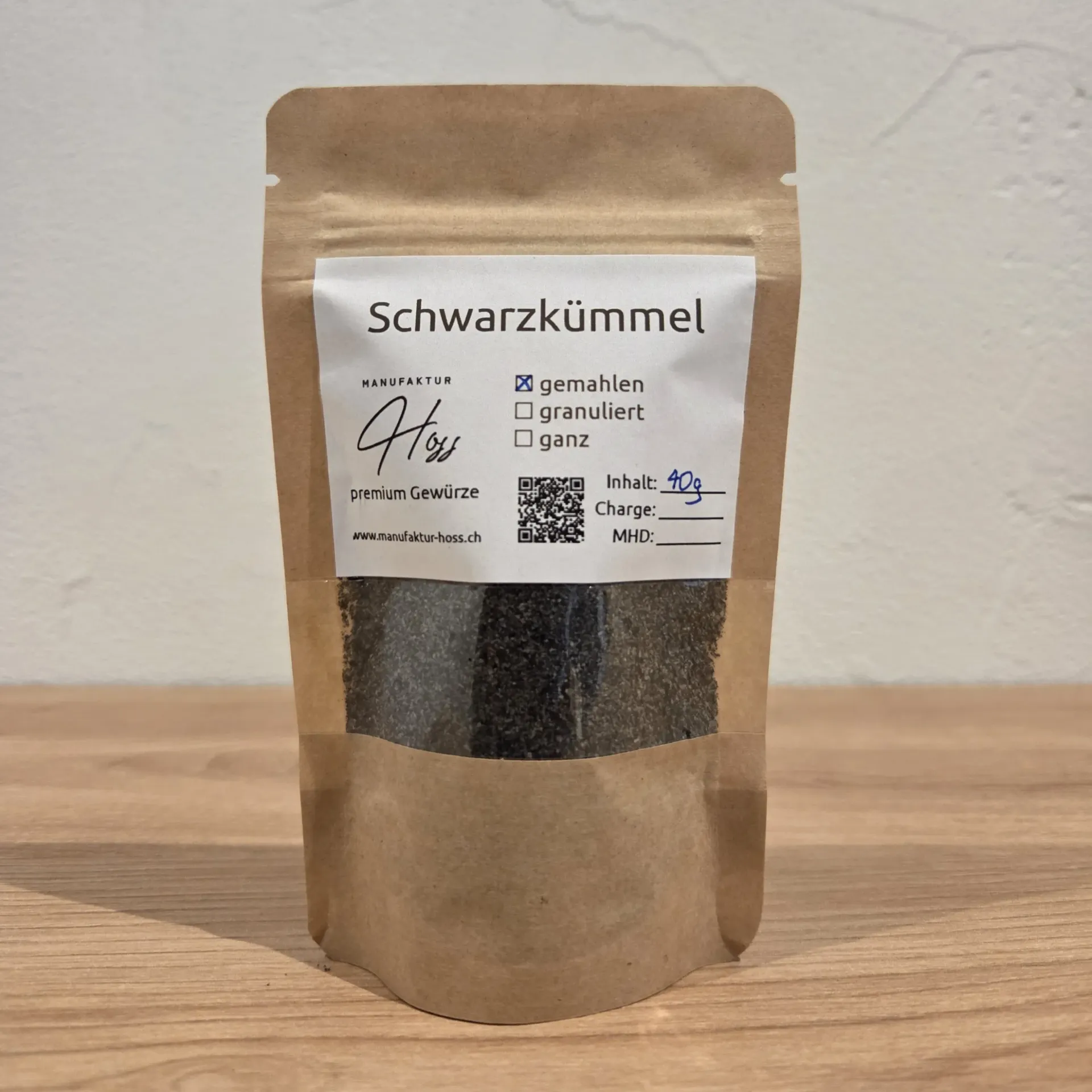 Schwarzkümmel gemahlen
