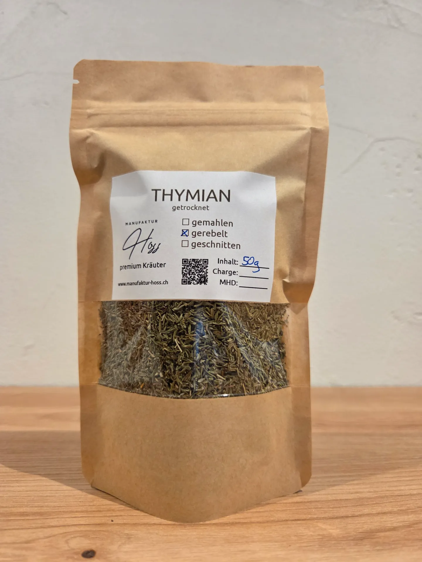 Thymian gerebelt