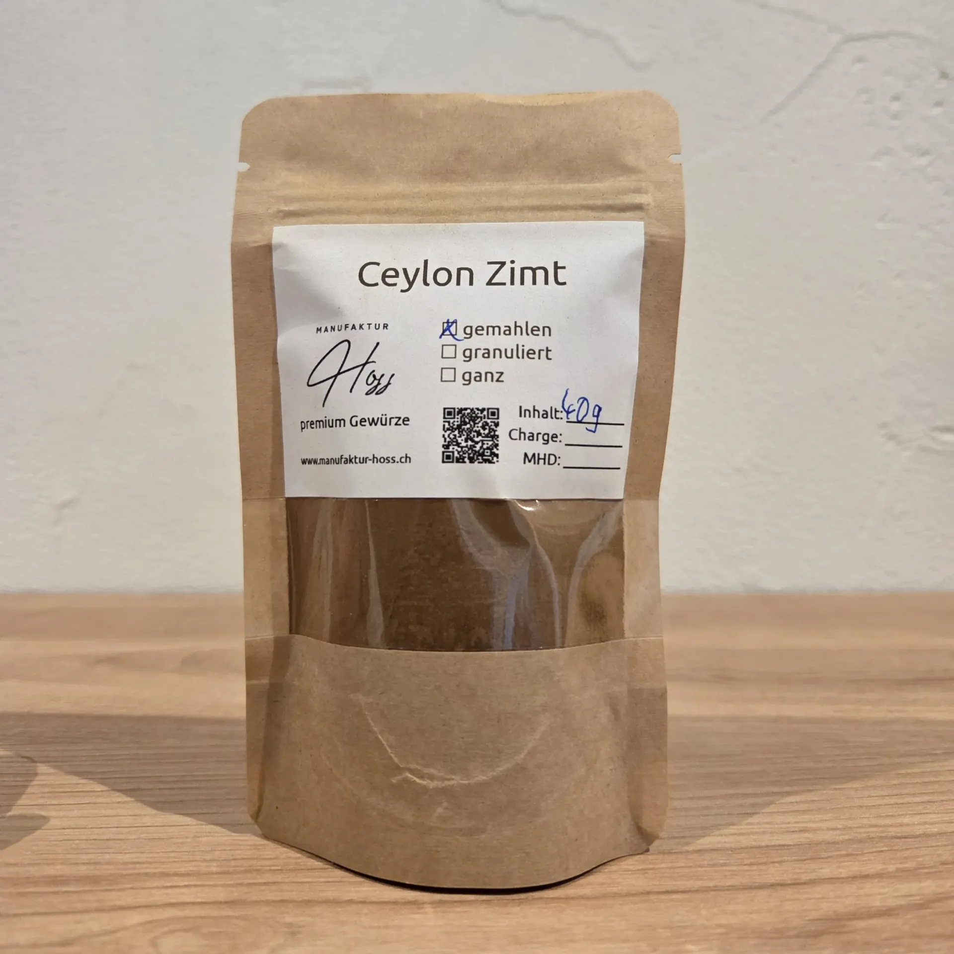 Ceylon Zimt gemahlen