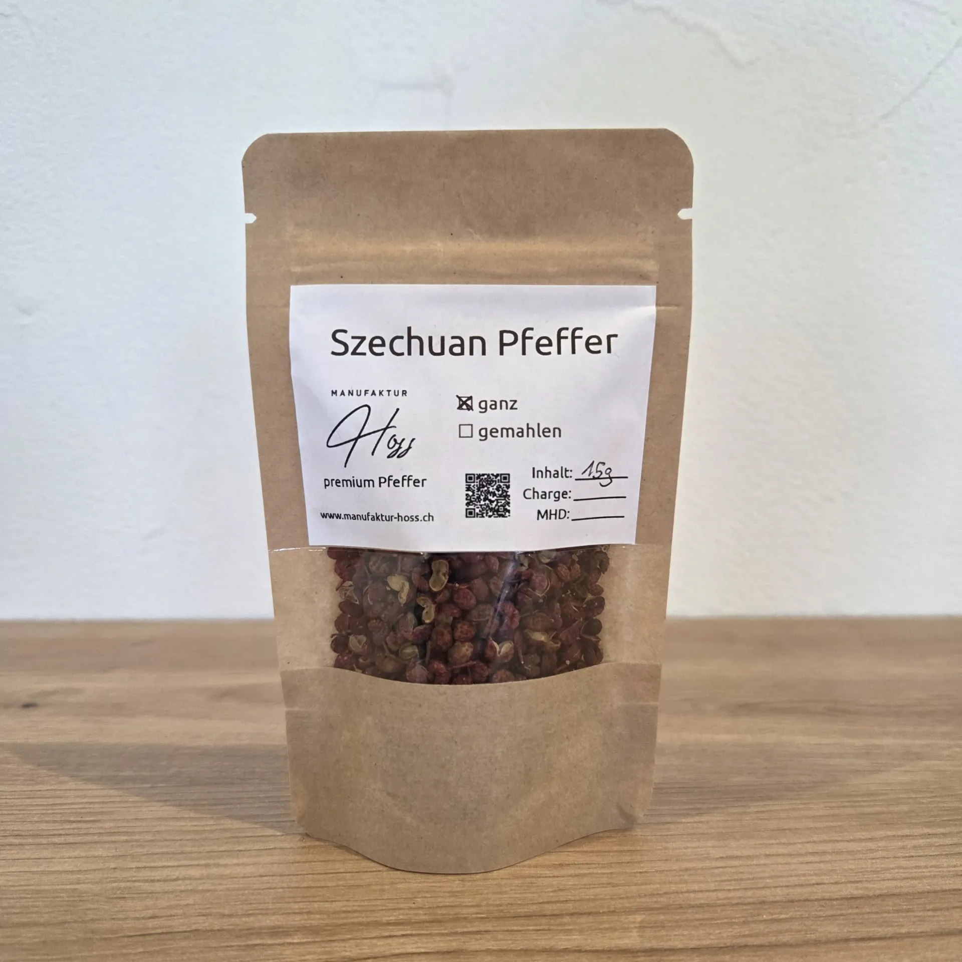 Szechuan Pfeffer ganz