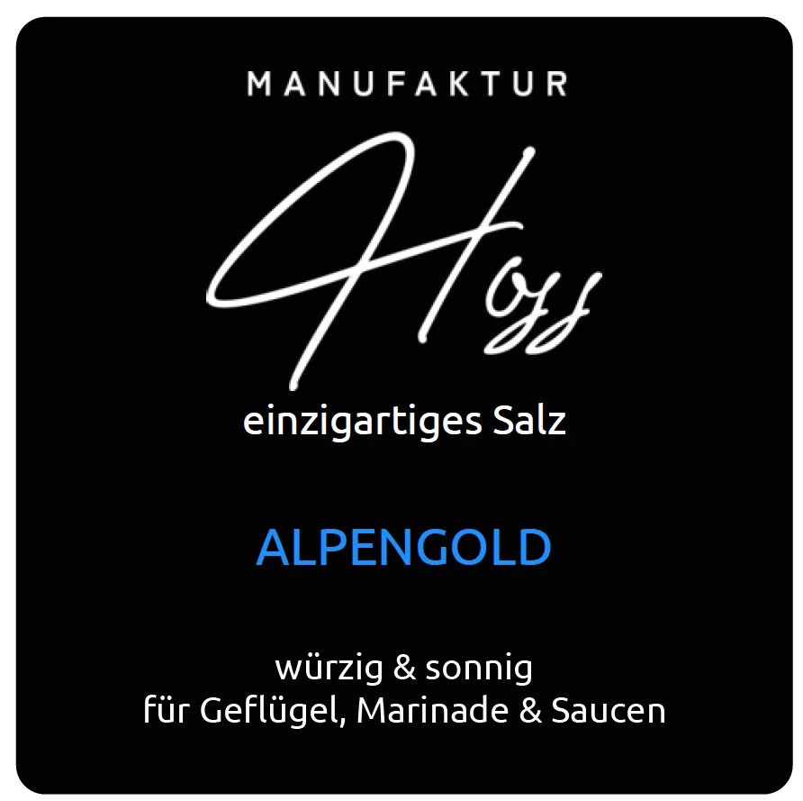 Alpengold Salz 100g Glas