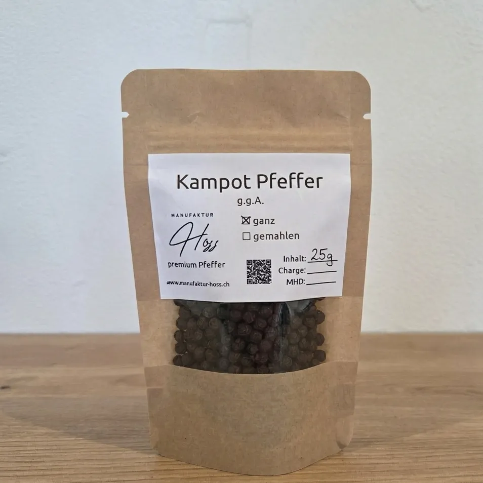 Kampot Pfeffer g.g.A. ganz